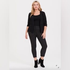Torrid Plaid Ankle Skinny Pants
